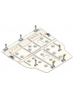 Захист двигуна, КПП до авто Chery Tiggo 4 / 4 PRO 2020- V-1.5i VVT МКПП ( TM Kolchuga ) WhiteCover