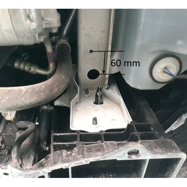 Захист двигуна, КПП, радіатора для авто Hyundai Sonata LF ( 2015-2019 ) V-2,0 Hybrid ( тільки Hybrid) ( TM Kolchuga ) Стандарт
