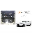 Захист двигуна, радіатора до авто BMW 5 G30 2017- 4,4 АКПП/4x4 ( TM Kolchuga ) WhiteCover