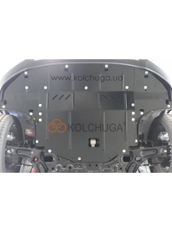 Защита двигателя, КПП, радиатора для автоKia XCeed 2019- V-1,4T-GDi ( TM Kolchuga ) ALuOX