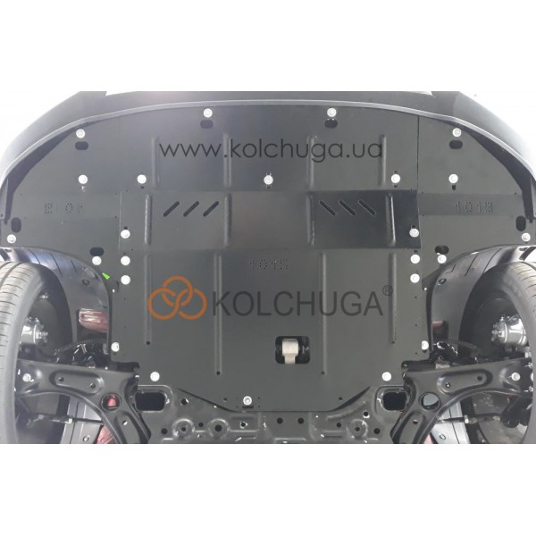 Захист двигуна, КПП, радіатора для авто Kia XCeed 2019-V-1,4T-GDi (TM Kolchuga) ZiPoFlex