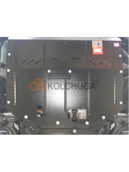 Защита двигателя, КПП, радиатора для авто Ford Transit V363 MCA 2019- 2.0TDCi ecoblue euro 6,2, 20.05.19 р МКПП/передний привод ( TM Kolchuga ) WhiteCover