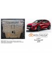 Захист двигунаі КПП до авто Ford Kuga 2019- V-1.5i; 1.5D; 2.0D; 2.5hybrid ( TM Kolchuga ) ALuOX