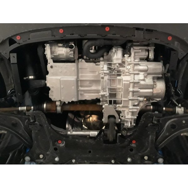 Захист двигуна, КПП для авто Ford Puma II 2019- V-1.0i EcoBoost (TM Kolchuga) ZiPoFlex