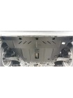 Защита двигателя, КПП для авто Jeep Compass 2016- V-все ( TM Kolchuga ) ZiPoFlex