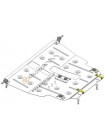 Захист двигуна, КПП до авто Toyota Avensis II 2003-2009 V-всі ZipoFlex TM Kolchuga