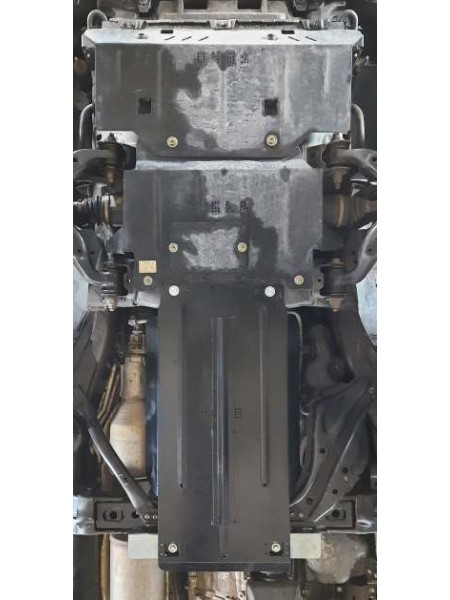 Захист двигуна, КПП, радіатора до авто Toyota Land Cruiser Prado J150 2020- V-2,7 АКПП; 2,8D; 3.0D тільки АКПП ( TM Kolchuga ) ALuOX