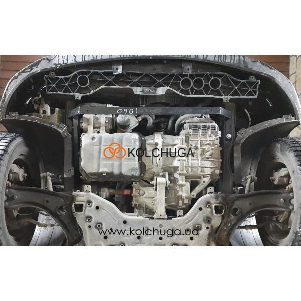 Захист двигуна, КПП, радіатора для авто Hyundai Tucson 2015-2021 V-2,4 ( USA/АКПП ) ( TM Kolchuga ) Стандарт