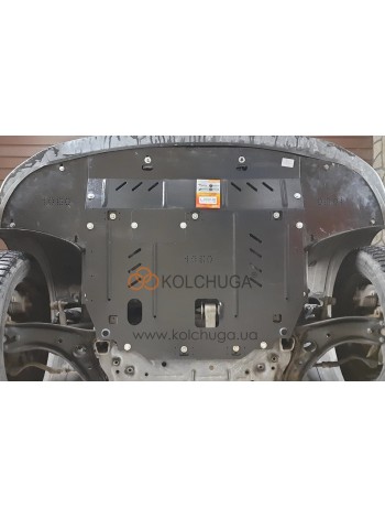 Захист двигуна, КПП, радіатора для авто Hyundai Tucson 2015-2021 V-2,4 ( USA/АКПП ) ( TM Kolchuga ) Стандарт
