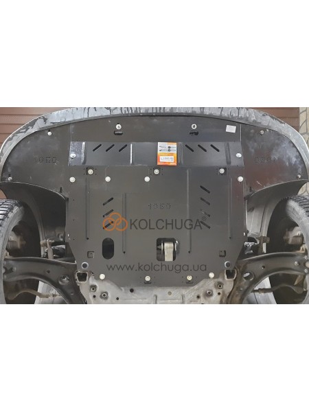 Захист двигуна, КПП, радіатора для авто Hyundai Tucson 2015-2021 V-2,4 ( USA/АКПП ) ( TM Kolchuga ) Стандарт