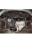 Захист двигуна, КПП, радіатора до авто Kia Optima JF 2015-2018 V-2.0i T, 2.4i, (USA/АКПП) ( TM Kolchuga ) ZiPoFlex