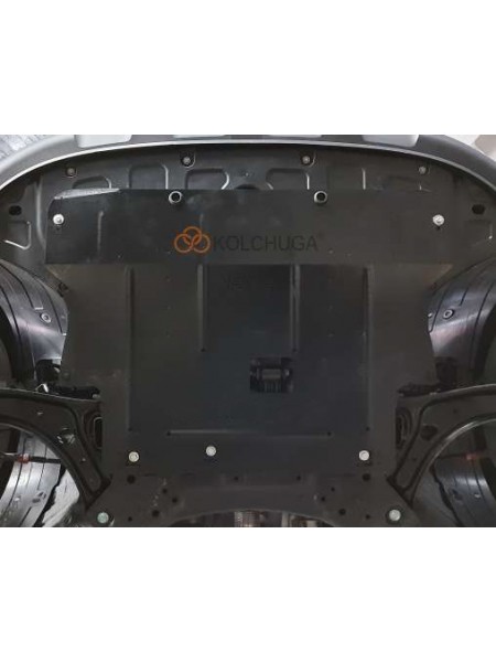 Захист двигуна, КПП до авто Hyundai Venue 2019- V-1,6і ( TM Kolchuga ) ALuOX