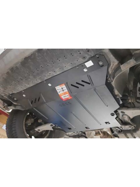 Захист двигуна, КПП, радіатора для авто Skoda Kamiq 2019- V-1.5TSI ( АКПП ) ( TM Kolchuga ) Стандарт