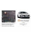 Захист двигуна, КПП, радіатора для авто Hyundai Elantra CN7 2021- V-1,6i; 2,0i (АКПП) (TM Kolchuga) Стандарт