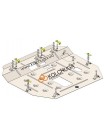 Захист двигуна, КПП, радіатора для авто Haval H6 2020-V-2,0і (АКПП) (TM Kolchuga) Стандарт