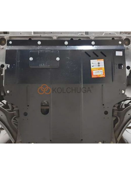 Захист двигуна, КПП до авто Nissan NV200 2009- V-2,0i АКПП/збірка USA ( TM Kolchuga ) ALuOX