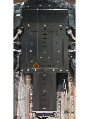 Захист двигуна, КПП, радіатора до авто BMW 3 F30 2012-2019 2.0i АКПП/задній привід ZiPoFlex ( TM Kolchuga )