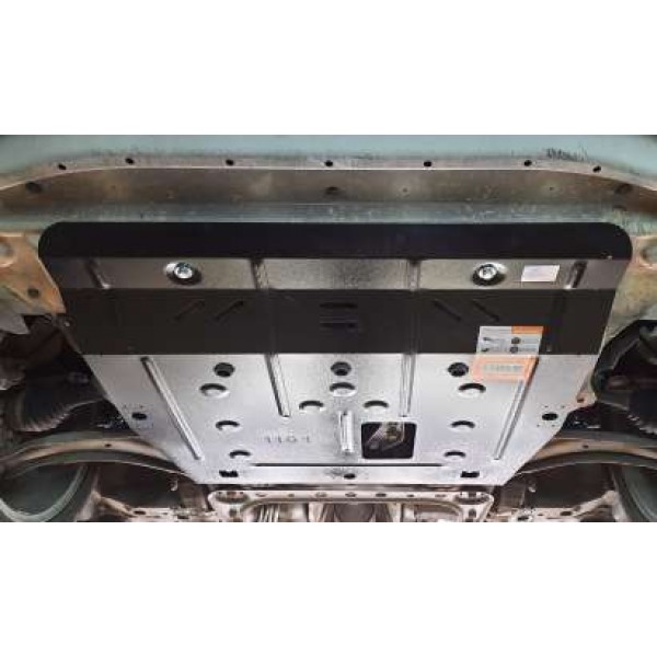 Захист двигуна, КПП, радіатора до авто Nissan Sentra B16 2006-2012 V-2.5i МКПП/USA ( TM Kolchuga ) WhiteCover