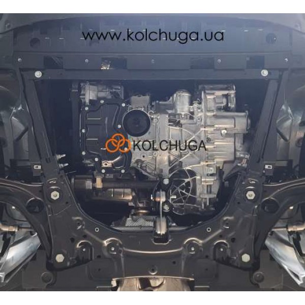 Захист двигуна, КПП до авто Nissan Juke II 2019- V-1,0i (робот) ( TM Kolchuga ) ZiPoFlex