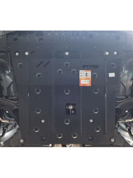 Захист двигуна, КПП до авто Nissan Juke II 2019- V-1,0i (робот) ( TM Kolchuga ) ZiPoFlex