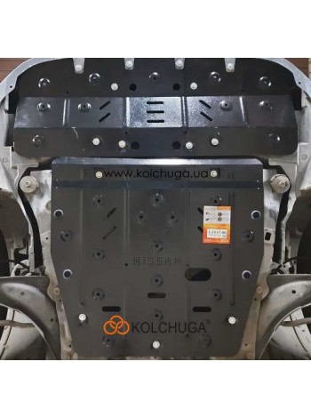 Захист двигуна, КПП до авто Nissan e-NV200 2012- V-все ( TM Kolchuga ) ZiPoFlex