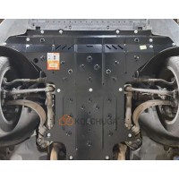 Захист двигуна, КПП до авто Audi A5 8T/8F 2011-2016 1.8TFSI; 2.0TFSI; 2.0TDI ( только електроусилитель руля/окрім Cabriolet ) ( TM Kolchuga ) Стандарт
