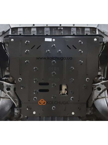 Защита двигателя, КПП, радиатора для автомобиля Ford Kuga EcoBoost 2013-2020 V-все АКПП/МКПП ZiPoFlex ( TM Kolchuga )