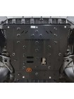 Защита двигателя, КПП, радиатора для автомобиля Ford Kuga 2013-2020 V-все АКПП/МКПП Стандарт ( TM Kolchuga )