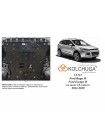 Защита двигателя, КПП, радиатора для автомобиля Ford Kuga EcoBoost 2013-2020 V-все АКПП/МКПП ZiPoFlex ( TM Kolchuga )