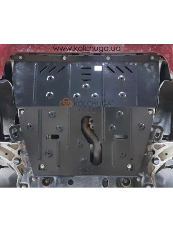 Защита двигателя, КПП до авто Jeep Cherokee KL 2019- V-3,2i АКПП/ кроме Trailhawk TM Kolchuga Стандарт