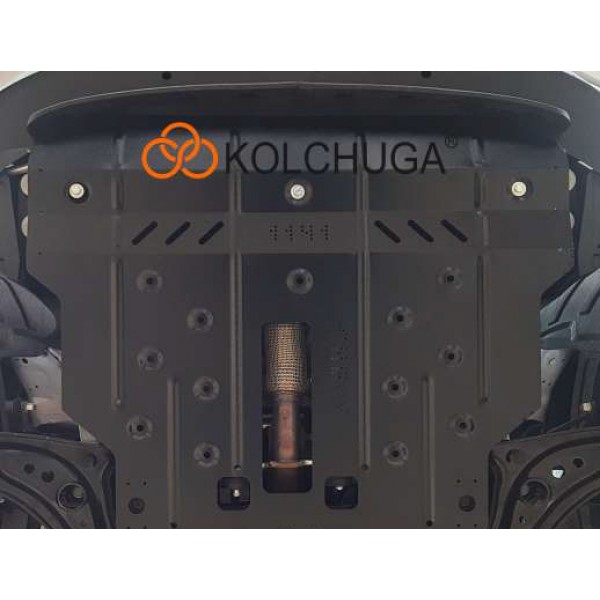 Захист двигуна, КПП до авто Chery Tiggo 2 Pro 2021- V-1.5i (109л.с.) АКПП/вариатор ( TM Kolchuga ) ZiPoFlex