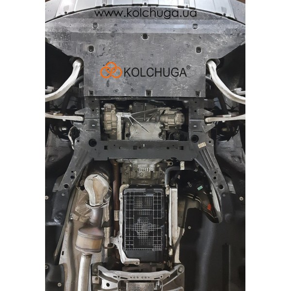 Захист двигуна, КПП до авто Ford Explorer/EcoBoost 2019- V-2,3, 3,0, 3,3 АКПП ZiPoFlex ( TM Kolchuga )