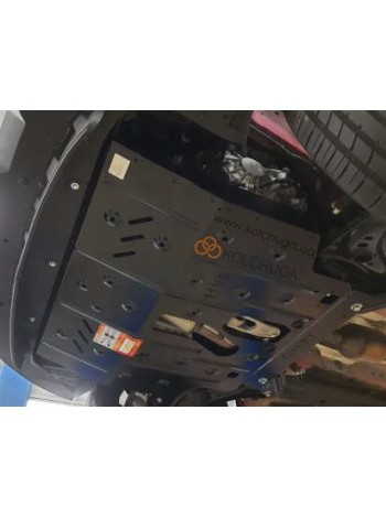Захист двигуна, КПП до авто Chery Tiggo 2 Pro 2021- V-1.5i (106л.с.) МКПП ZiPoFlex ( TM Kolchuga )