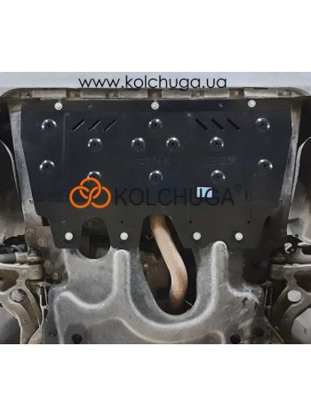 Защита двигателя, КПП для авто Jeep Cherokee KL Trailhawk 2013-2019 V-2,4i АКПП ( TM Kolchuga ) WhiteCover