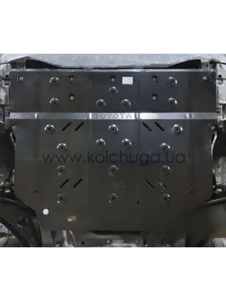 Захист двигуна, КПП, радіатора до авто Toyota Yaris Cross (XP21) 2022- V-1,5і; 1.5i HYBRID ZiPoFlex ( TM Kolchuga )