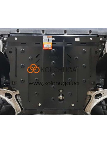 Захист двигуна, КПП до авто Ford Escape 2019- 1,5; 2,0; 2,5 hybrid АКПП ( TM Kolchuga ) WhiteCover
