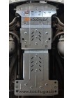 Захист двигуна, КПП, переднього мосту до авто Mercedes-Benz ML 270 CDI W163 2001-2005 V-2.7CDI АКПП/4х4 ( TM Kolchuga ) WhiteCover