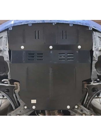 Захист двигуна, КПП, радіатора до авто Mitsubishi Colt 2004-2012 V-1,5D ZipoFlex TM Kolchuga