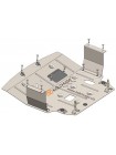 Захист двигуна, КПП до авто Beijing X3 2020- 1.5i вариатор Стандарт ( TM Kolchuga )
