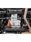 Захист редуктора заднього мосту до авто Toyota Highlander 4 XU70 2019- V-2,5i HYBRID ( TM Kolchuga ) WhiteCover