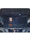 Захист двигуна, КПП до авто Jac J7 2019- V-1.5i МКПП ( TM Kolchuga ) WhiteCover