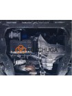 Захист двигуна, КПП до авто Jac J7 2019- V-1.5i МКПП ( TM Kolchuga ) WhiteCover