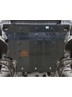 Захист двигуна, КПП, радіатора до автомобіля Skoda Octavia III A7 WeBasto 2013-2020 V-2.0TDI МКПП ZiPoFlex ( TM Kolchuga )