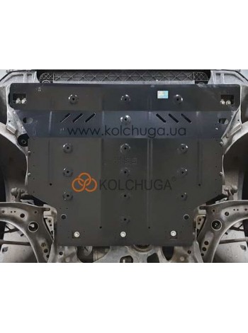 Захист двигуна, КПП, радіатора до автомобіля Skoda Octavia III A7 WeBasto 2013-2020 V-2.0TDI МКПП ZiPoFlex ( TM Kolchuga )