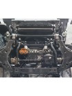 Захист радіатора, двигуна, редуктора до авто Mitsubishi L200 2019- V-2,4TDI МКПП ( TM Kolchuga ) WhiteCover