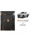 Захист МКПП, РКПП до авто Mitsubishi L200 2019- V-2,4TDI МКПП ( TM Kolchuga ) WhiteCover