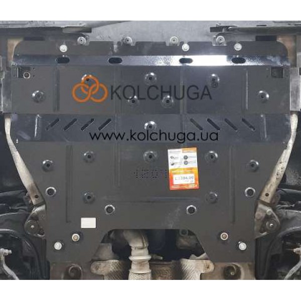 Захист двигуна, КПП до авто Peugeot 508 2010-2018 V-1,8; 2.0 HDI; 2.2 HDI балка передньої підвіски алюмінієва ( TM Kolchuga ) WhiteCover