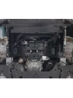 Защита двигателя, КПП, радиатора для авто Ford Transit CHASSIS V363 MCA 2022- 2.0D EcoBlue euro 6 V363 MCA/МКПП/задний привод ( TM Kolchuga ) WhiteCover