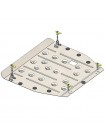 Захист двигуна, КПП до авто Honda CR-V III 2006-2011 V-2,0; 2,4; 2,2D ( TM Kolchuga ) WhiteCover