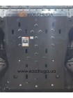 Защита двигателя для авто BYD SONG PLUS EV 2020-2023 ( TM Kolchuga ) ALuOX